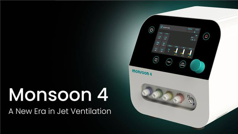 Monsoon 4 High-Frequency Jet Ventilator