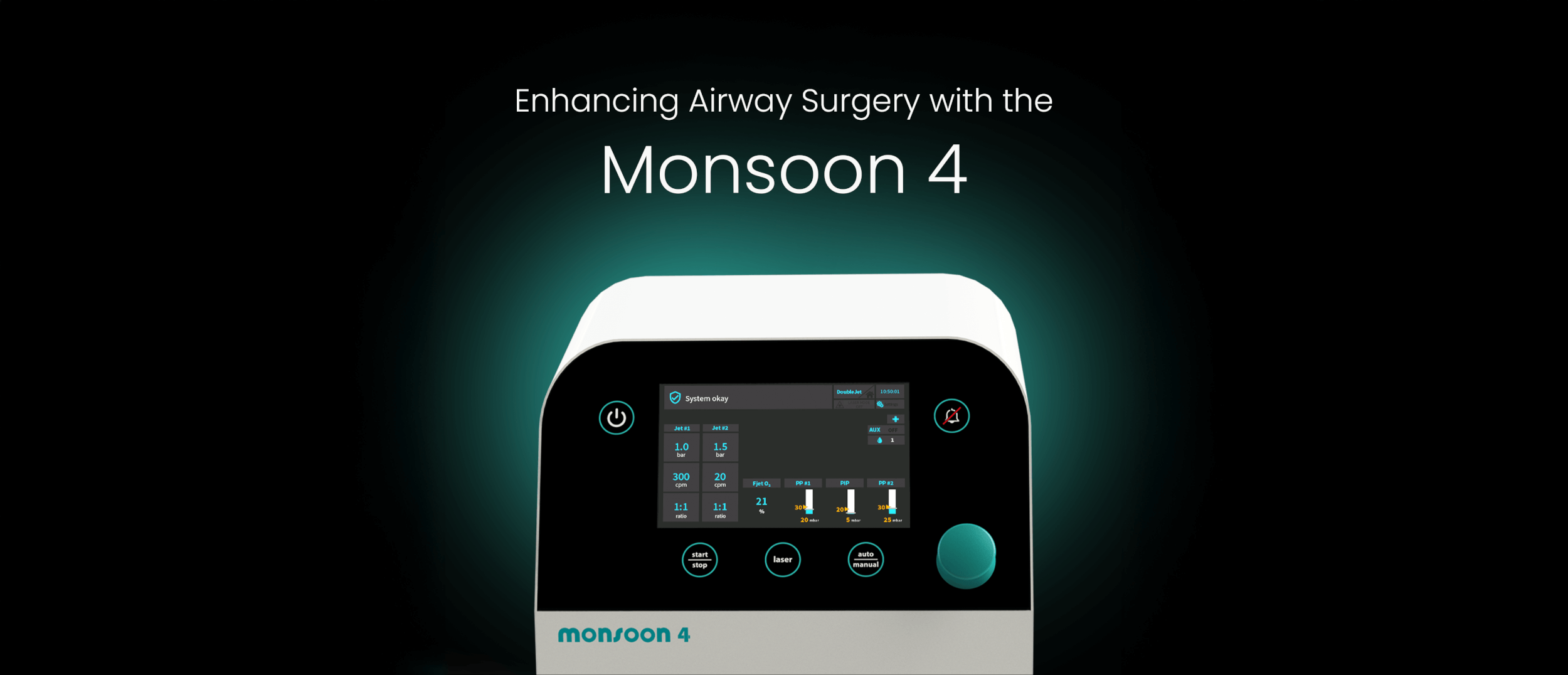 Monsoon 4 Jet Ventilator